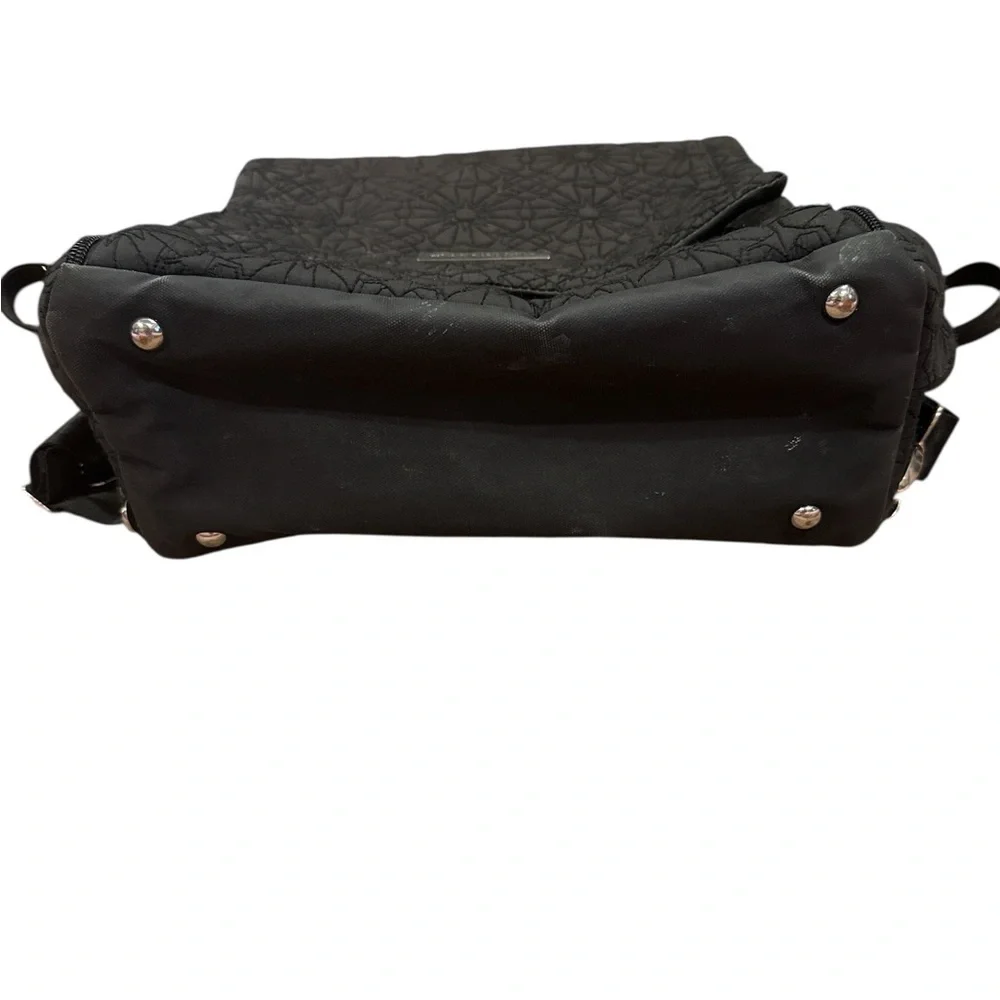 Petunia pickle bottom Black Quilted Women's diaper Bag